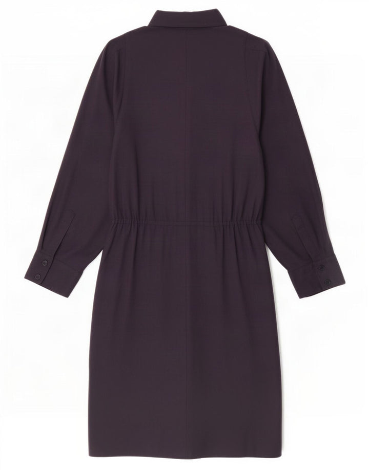 Luisa Spagnoli vestido evasê feminino IT 44 lã azul marinho médio