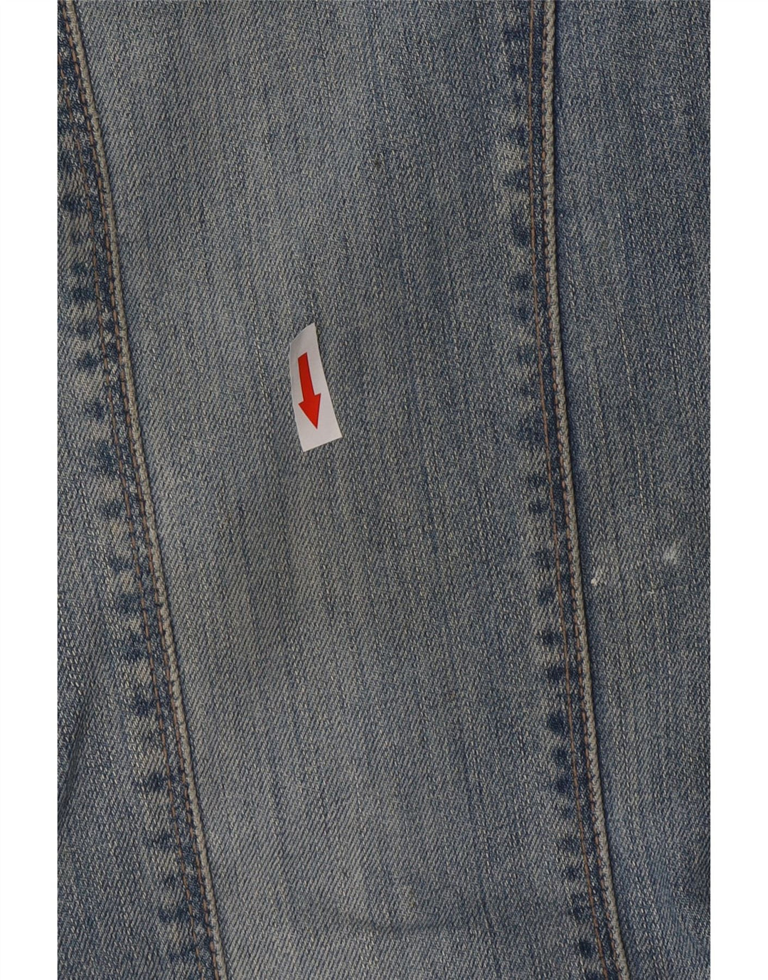 Calça jeans reta feminina Calvin Klein W29 L35 algodão azul