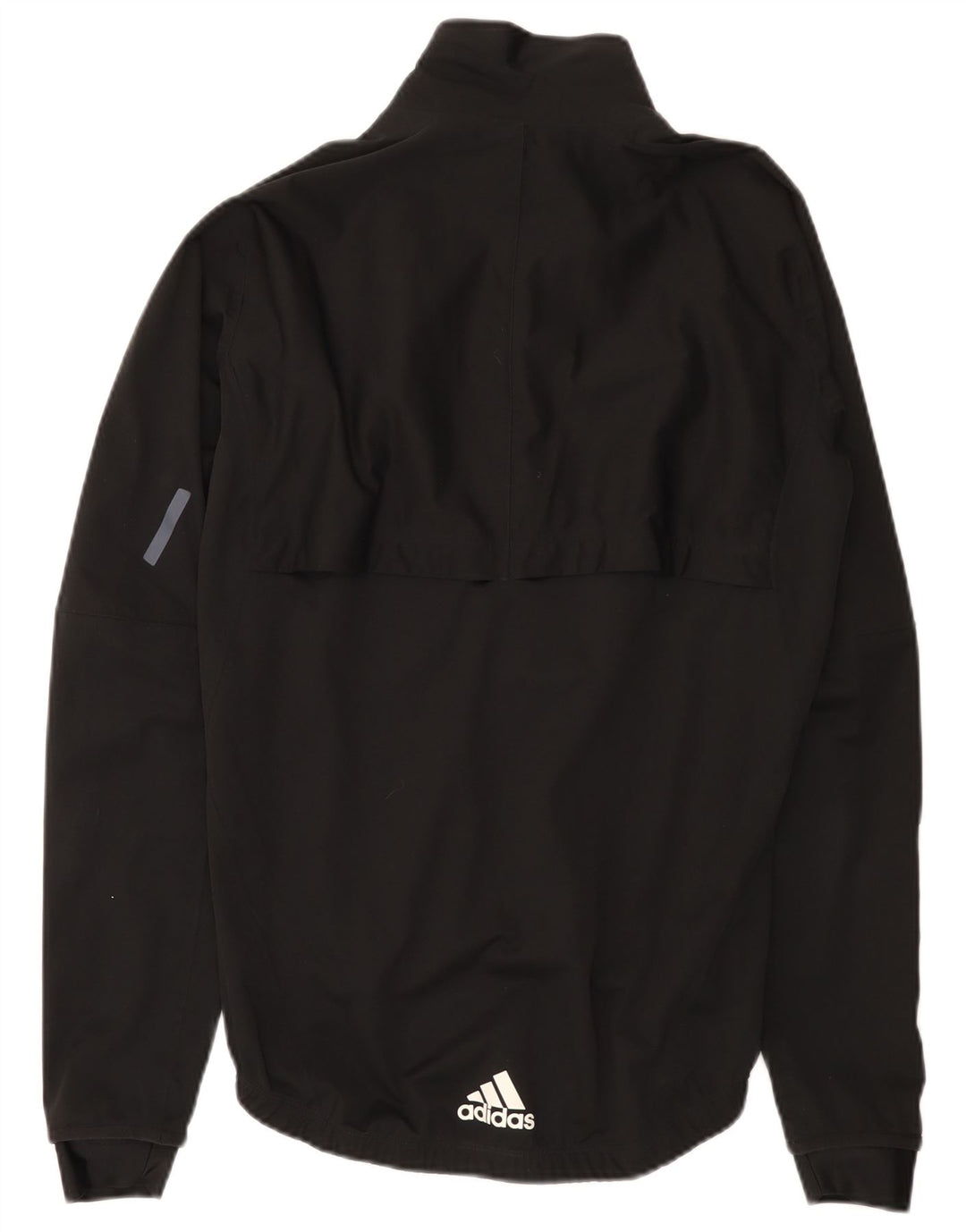 Adidas Womens Climacool Rain Jacket UK 14 Médio Preto Poliéster