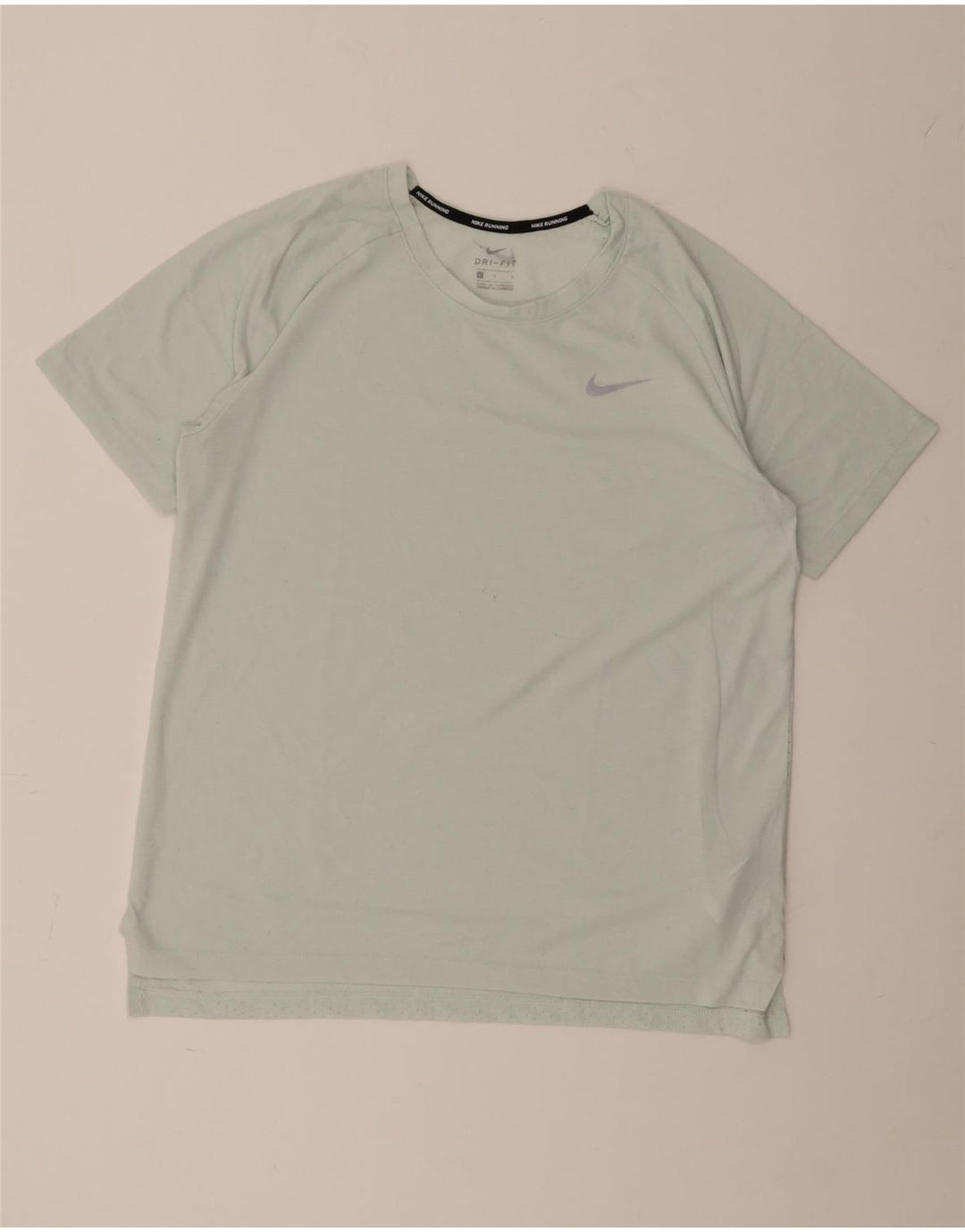 Camiseta masculina NIKE Dri Fit Top grande poliéster verde