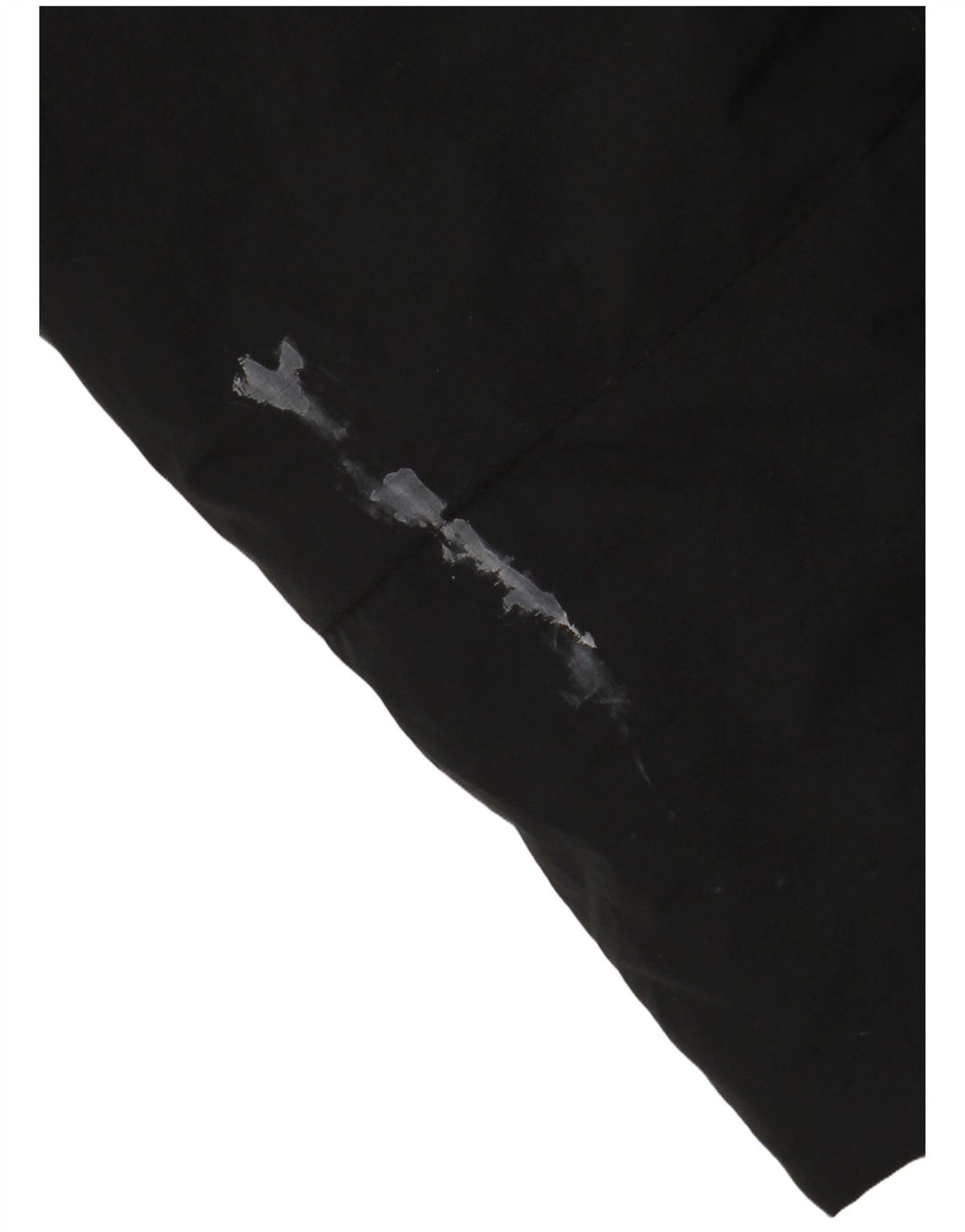 ADIDAS Womens Oversized Hooded Jacket UK 10 Pequeno Poliéster Preto