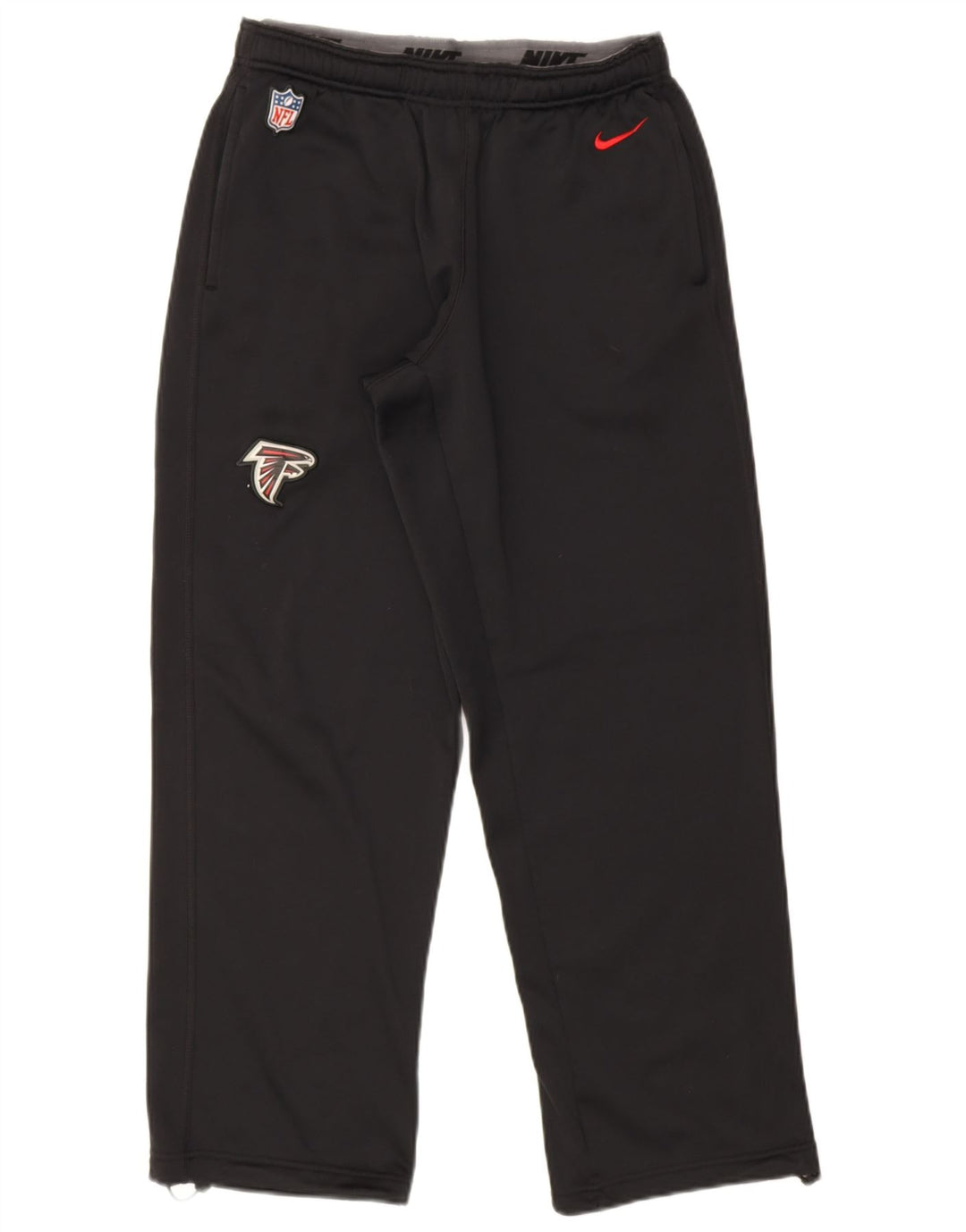 Calça de treino masculina Nike Therma-Fit poliéster preto médio