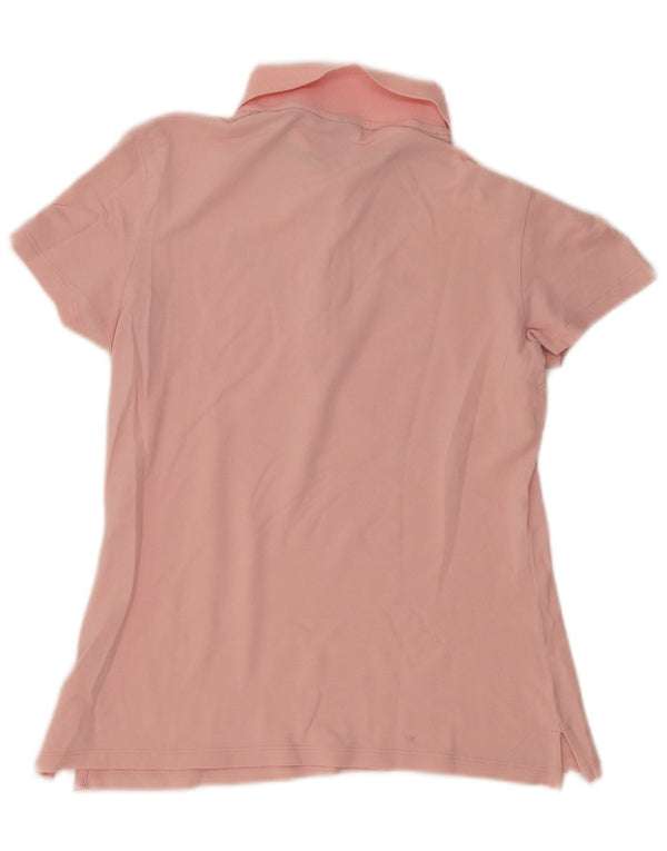 Camisa polo feminina Puma UK 12 rosa médio