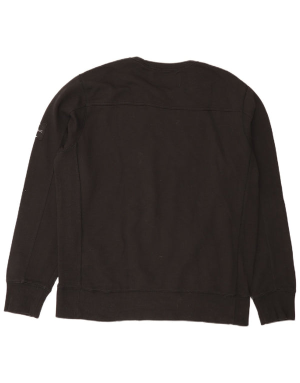 Calvin Klein Jeans moletom masculino jumper 2XL algodão preto