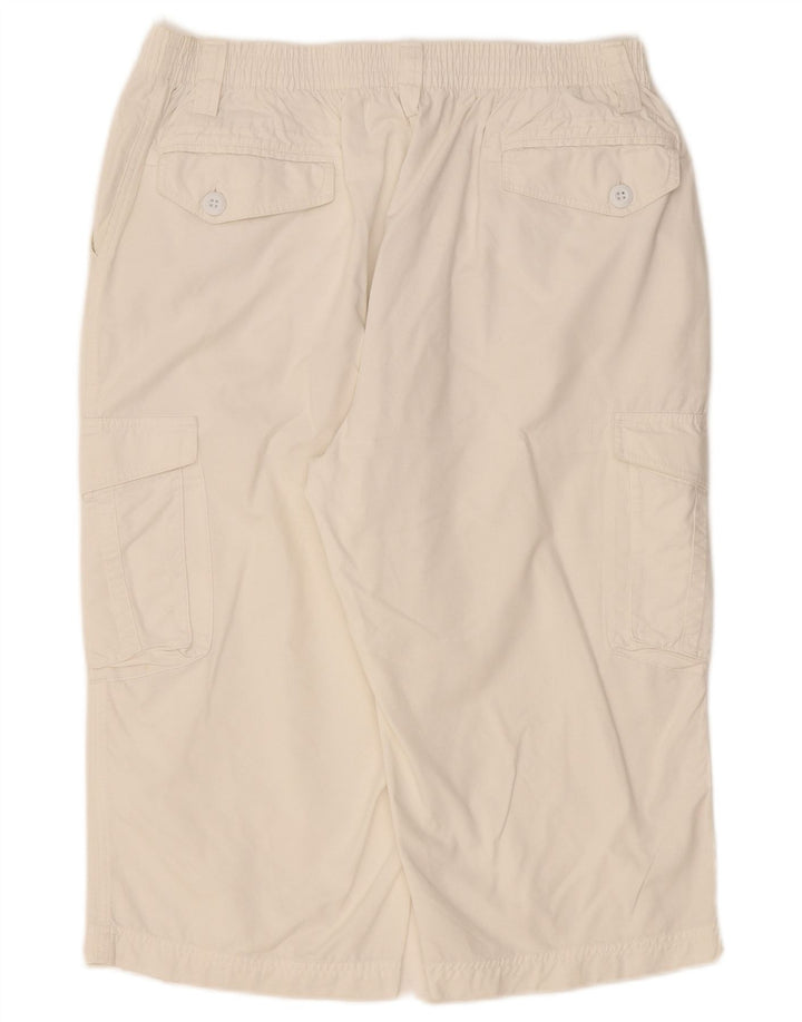 Bermuda cargo masculina VINTAGE 2XL W40 branco