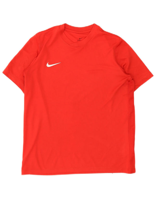 Camiseta Nike Boys Dri Fit Top 13-14 Anos XL Vermelho Poliéster