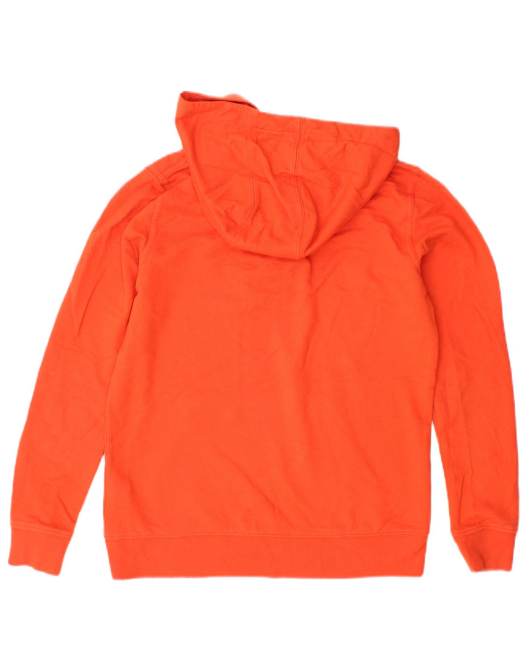 J. CREW Suéter feminino com capuz UK 2 2XS algodão laranja