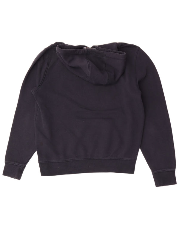 Tommy Hilfiger moletom com capuz gráfico masculino médio algodão azul marinho