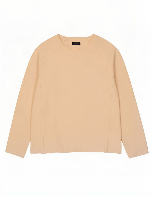 Zara Mens Top Manga Longa XL Bege