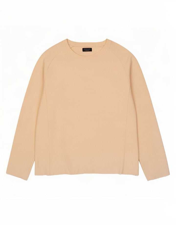 Zara Mens Top Manga Longa XL Bege