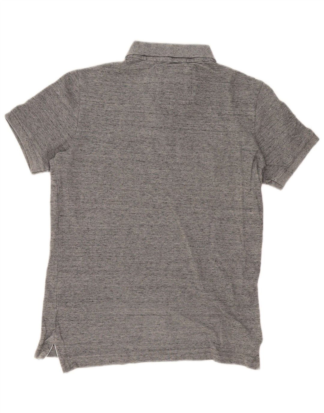 Camisa polo masculina Superdry cinza médio manchado