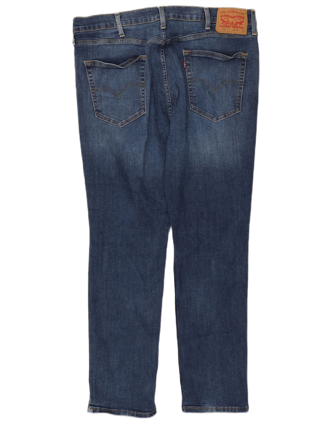 Calça Jeans Levis 511 Slim Masculina W38 L30 Azul Algodão