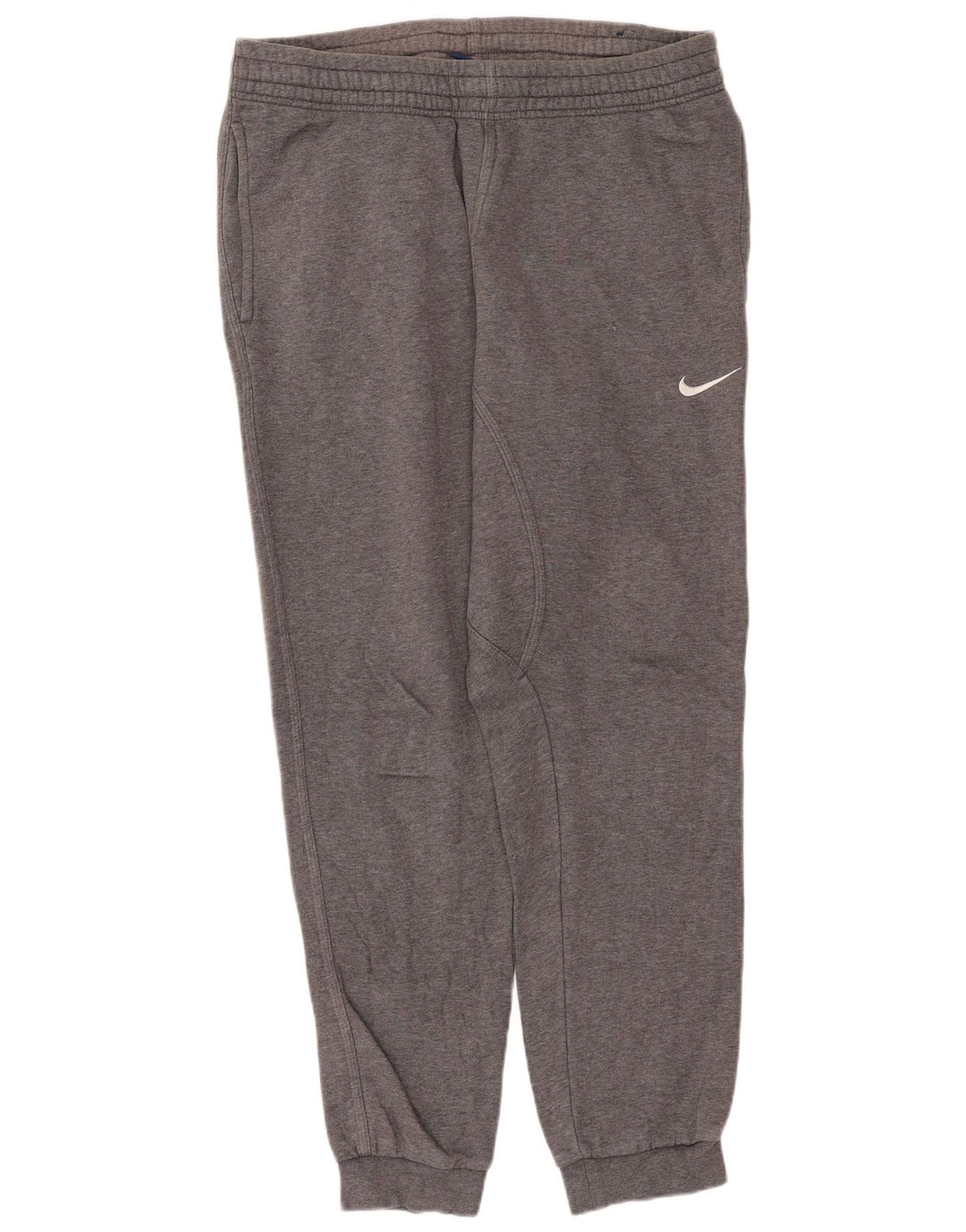 Calça de treino feminina Nike Joggers UK 14 algodão cinza médio