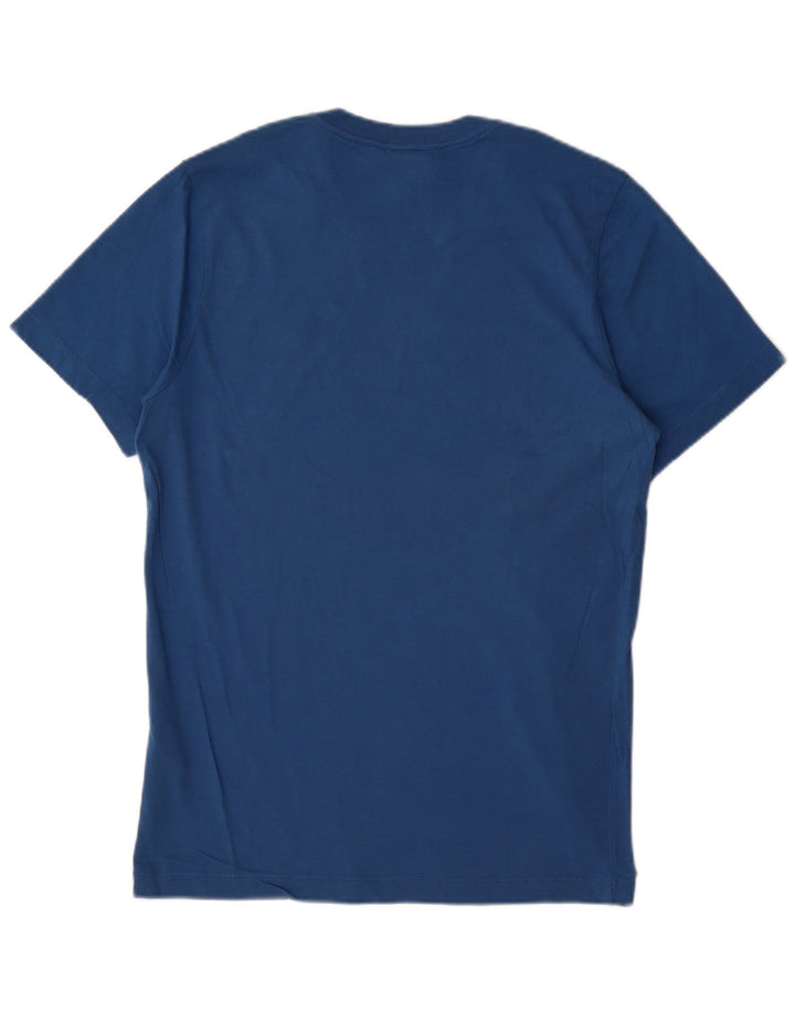 NIKE Mens T-Shirt Top Medium Blue Cotton
