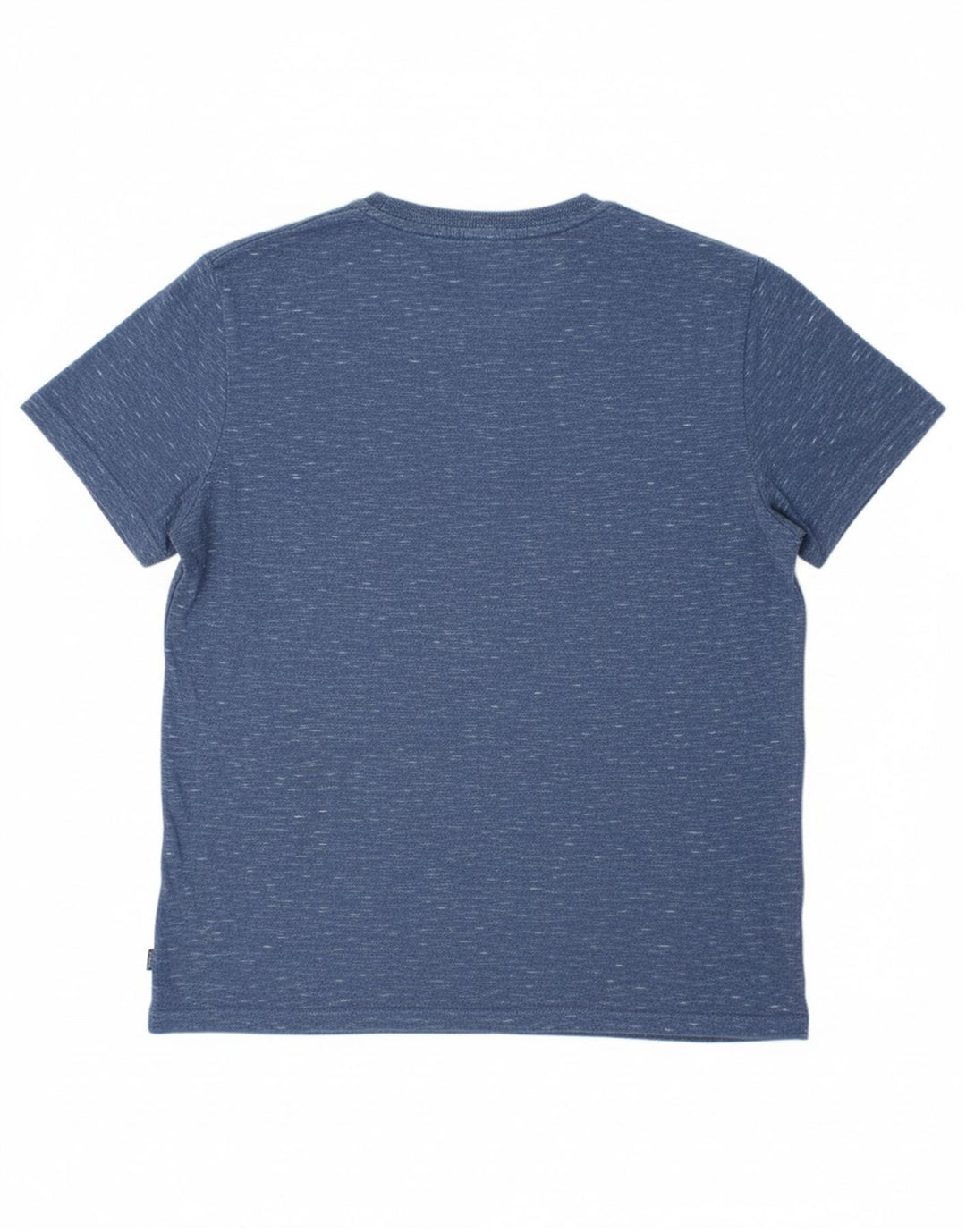 Camiseta masculina SUPERDRY Top médio algodão azul