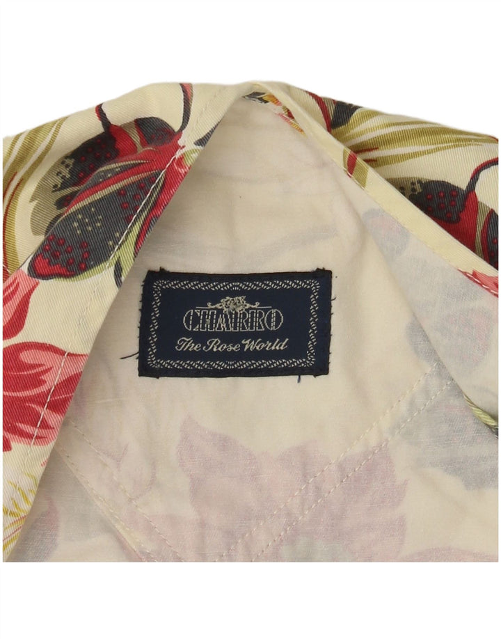 Macacão feminino Charro W34 grande amarelo floral