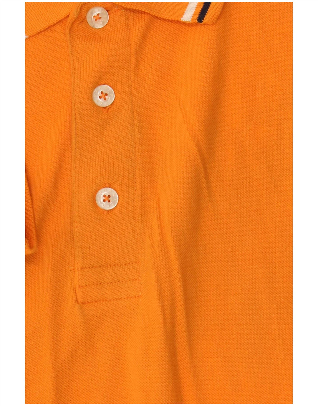 KAPPA Mens Polo Shirt Large Orange Cotton