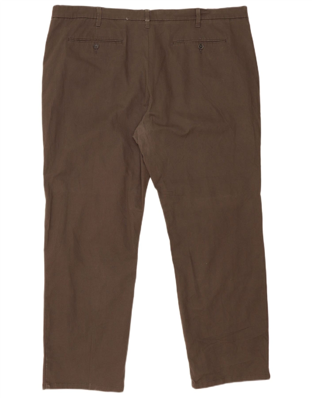 Calça Chino Masculina Marks & Spencer Regular Fit W46 L31 Algodão Cinza