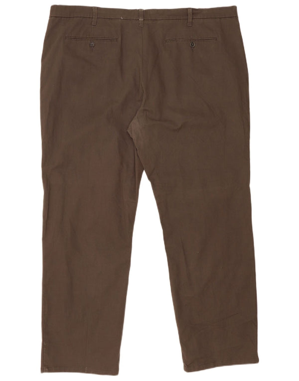 Calça Chino Masculina Marks & Spencer Regular Fit W46 L31 Algodão Cinza