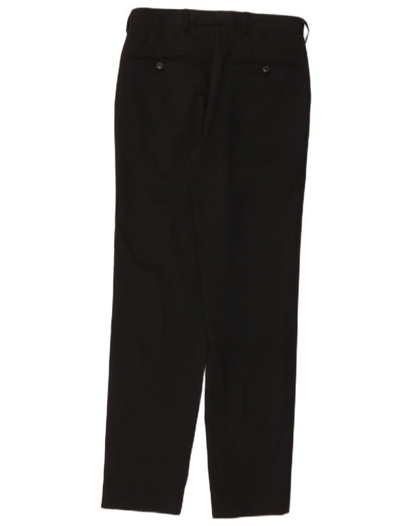 Calça feminina Marks & Spencer Performance Slim Suit W28 L33 preta