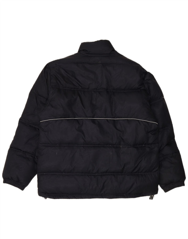 Jaqueta acolchoada masculina ADIDAS UK 40/42 poliéster azul marinho médio