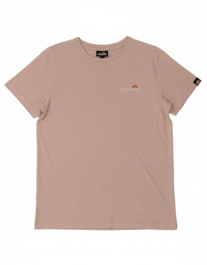 Camiseta feminina ELLESSE 13-14 anos algodão rosa