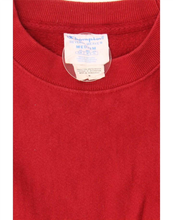 Moletom masculino Champion Reverse Weave Jumper médio algodão vermelho