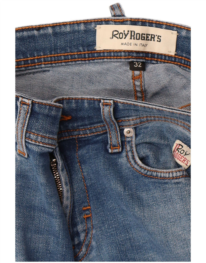 Calça jeans feminina Roy Rogers W32 L30 azul