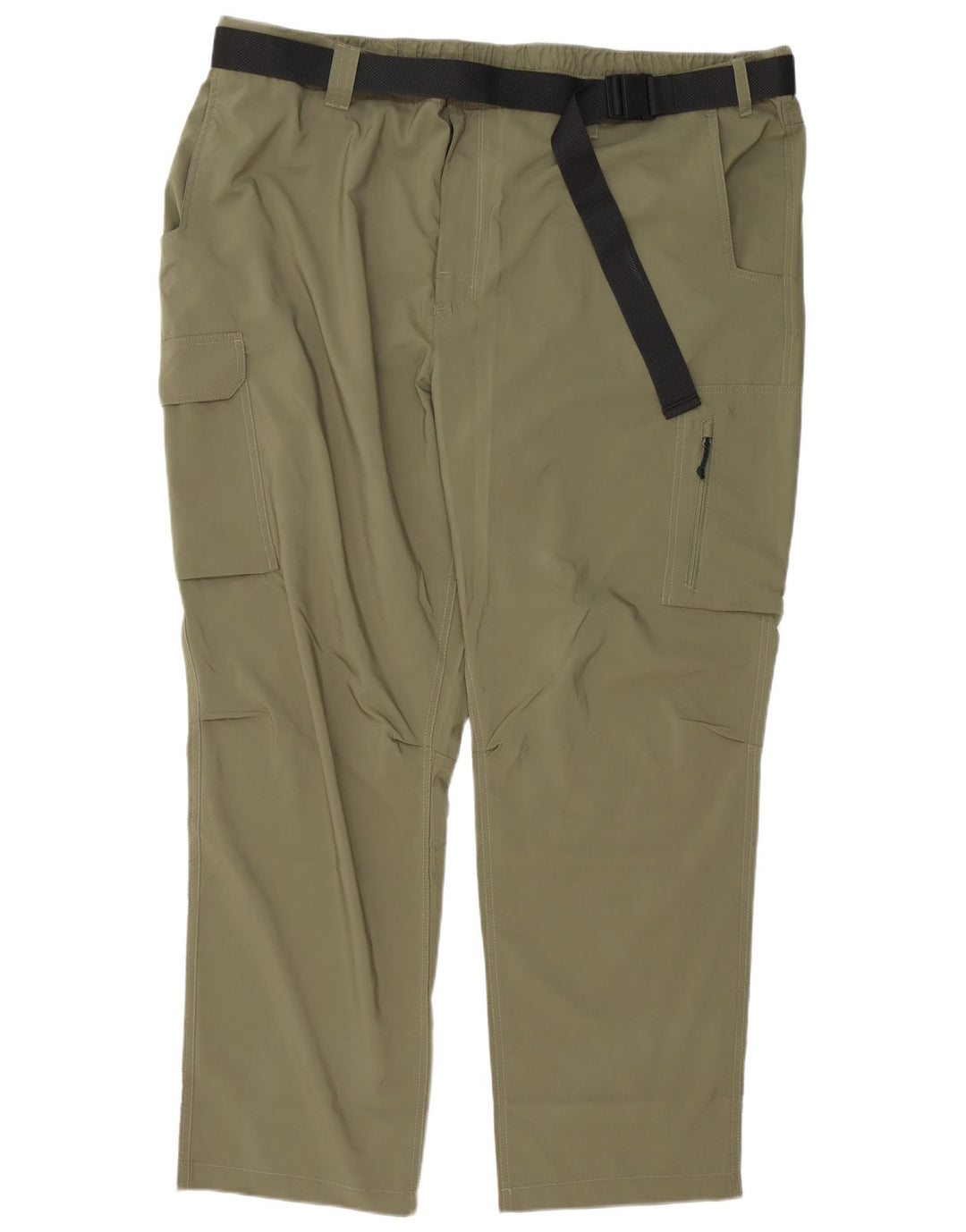 Calça cargo Columbia masculina reta W54 L32 poliéster cáqui