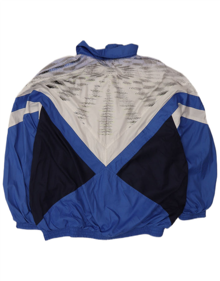 Fato de treino completo masculino Ellesse IT 50 grande azul colorblock poliéster