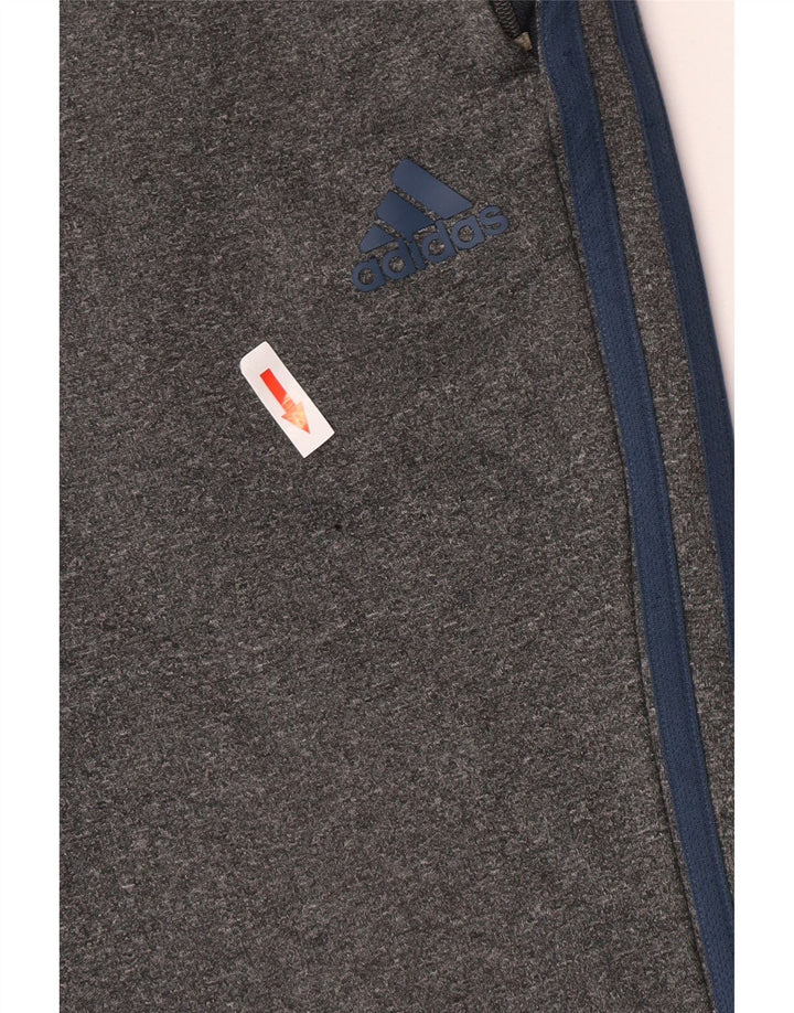 Adidas Mens Climawarm Calças de treino Joggers Cinza Médio Poliéster