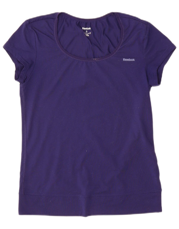 Camiseta Reebok Mulher Top UK 8/10 Pequena Roxa