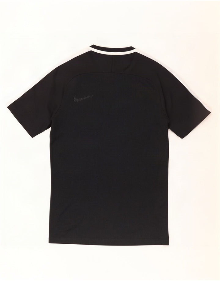 Camiseta Nike Masculina Dri Fit Top Pequeno Bloco Colorido Preto