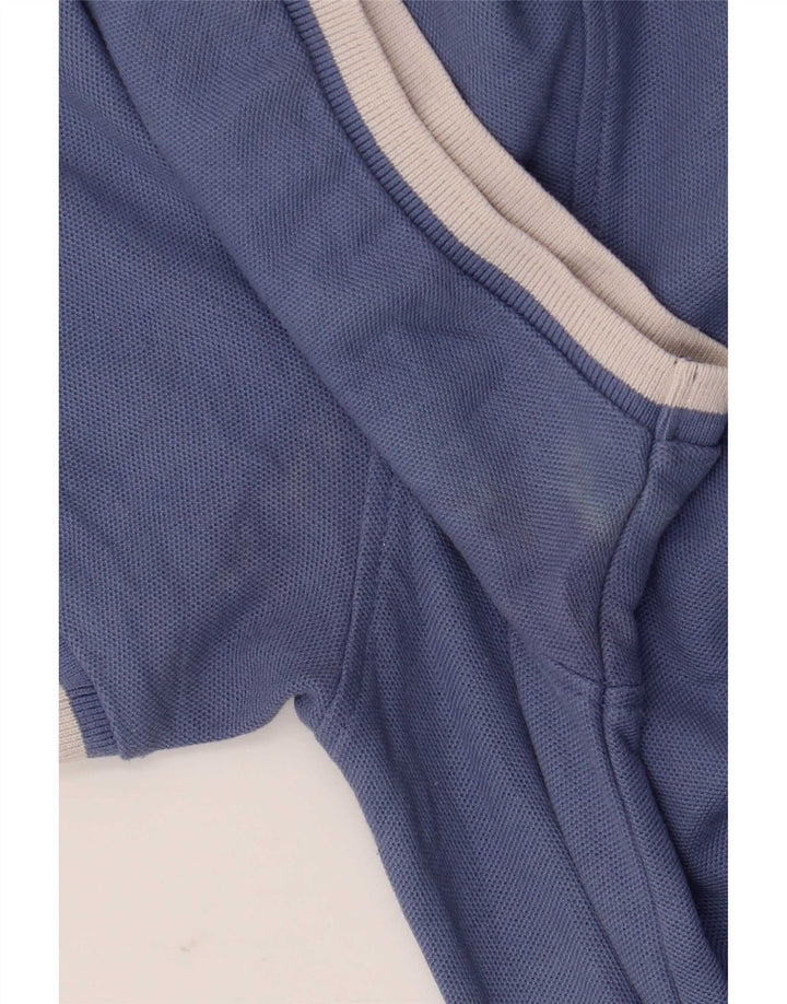 Camisa polo masculina Nike grande algodão azul