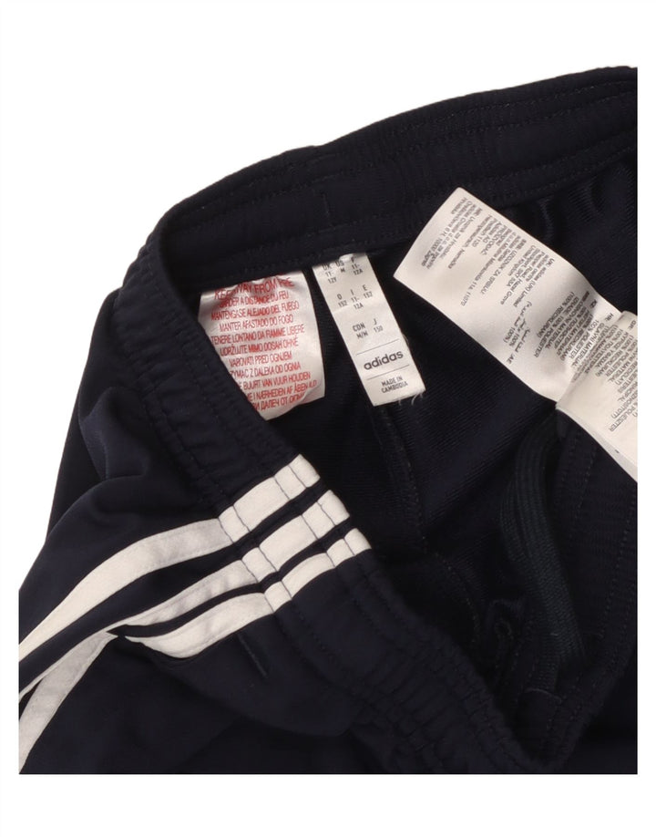 Calças de treino Adidas menino 11-12 anos azul marinho poliéster