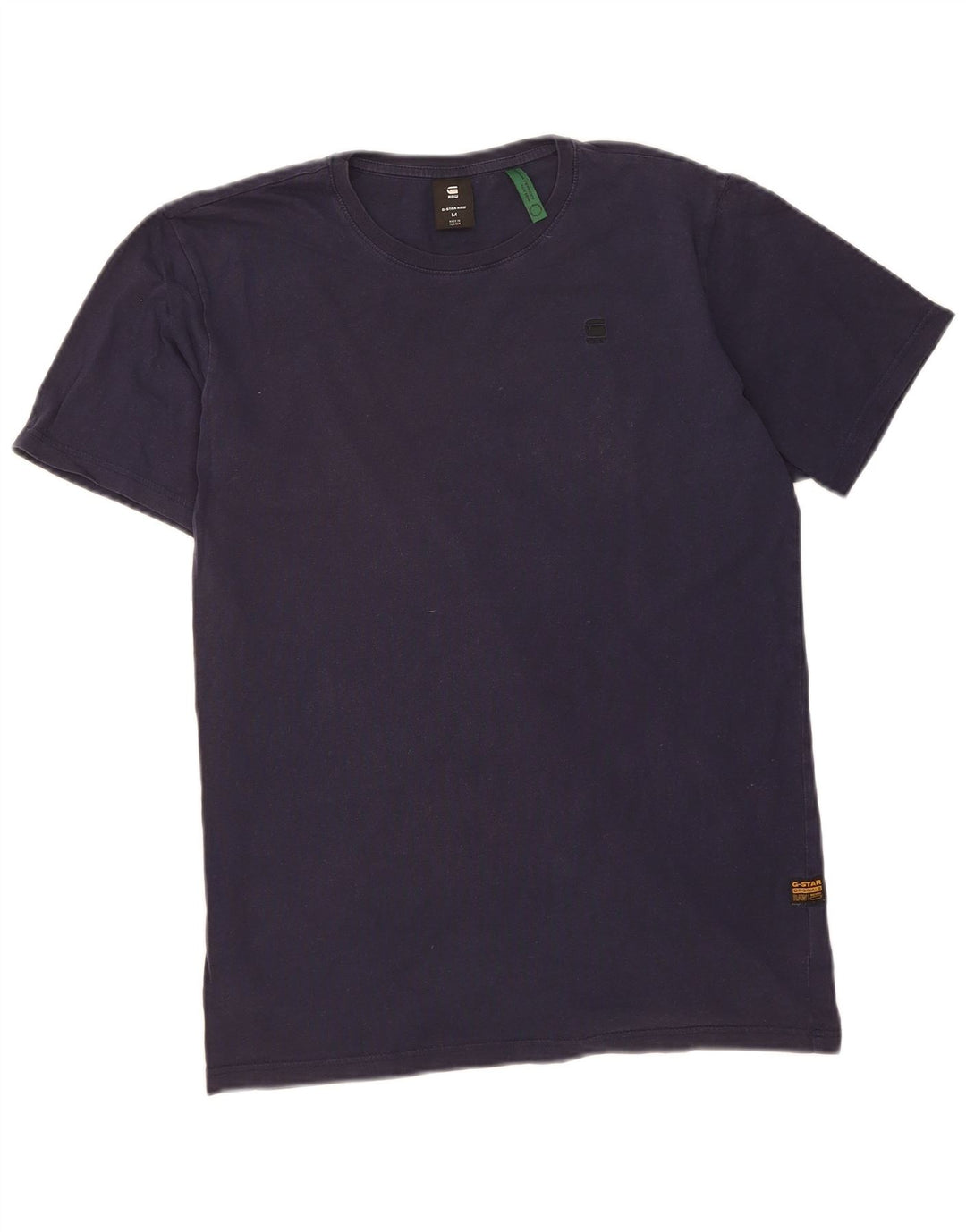 Camiseta masculina G-STAR Top médio algodão azul marinho