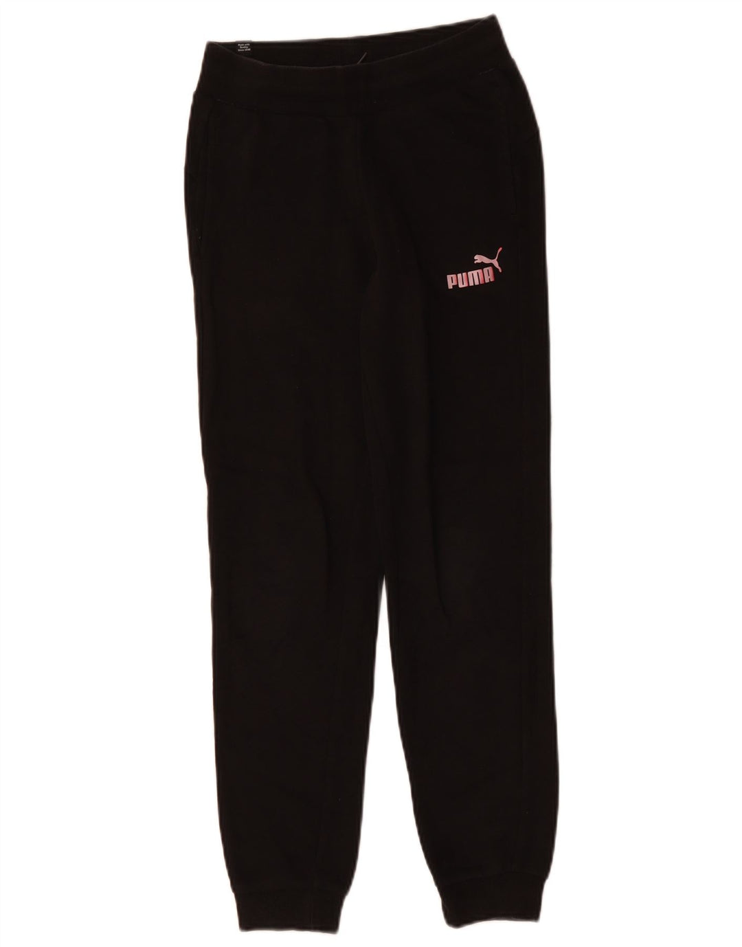 Calça de treino feminina PUMA joggers 11-12 anos algodão preto