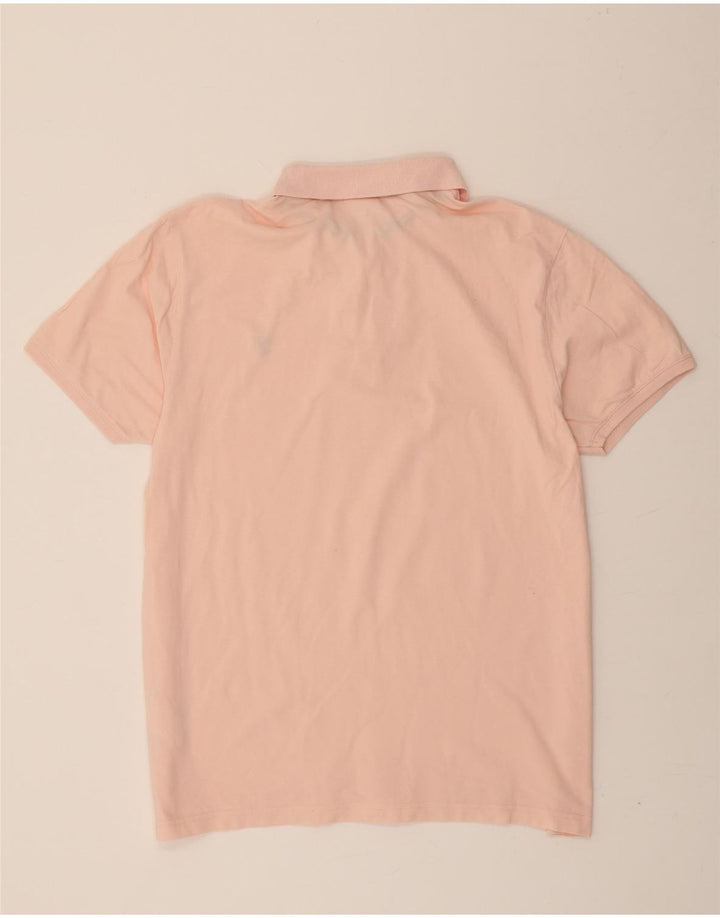 U.S. POLO ASSN. Mens Polo Shirt 2XL Pink Cotton Vintage U.S. Polo Assn. and Second-Hand U.S. Polo Assn. from Messina Hembry 