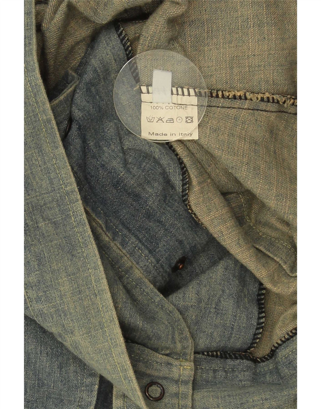 Jaqueta jeans feminina Leonor IT 44 algodão azul médio
