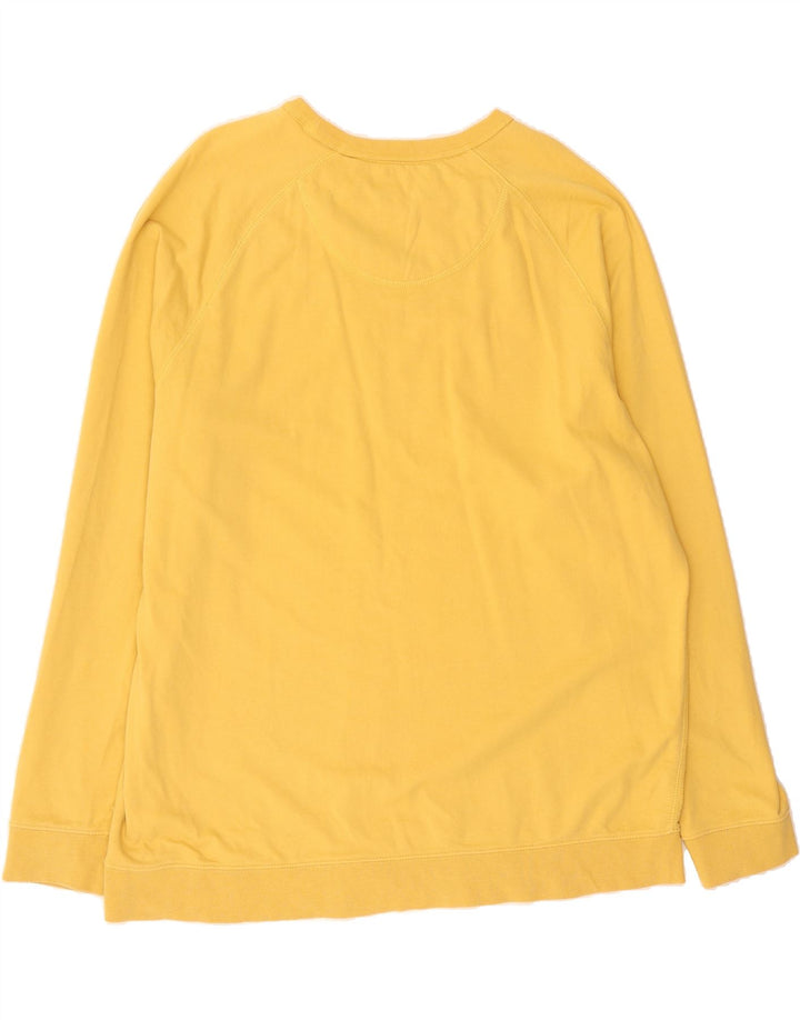 FAT FACE Mens Sweatshirt Jumper XL Yellow Cotton Vintage Fat Face and Second-Hand Fat Face from Messina Hembry 