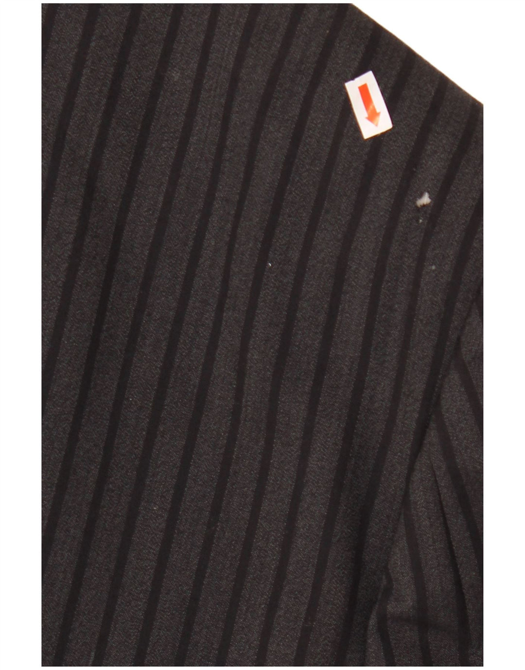 Jaqueta blazer feminina Fila Double Breasted IT 52 2XL lã listrada preta