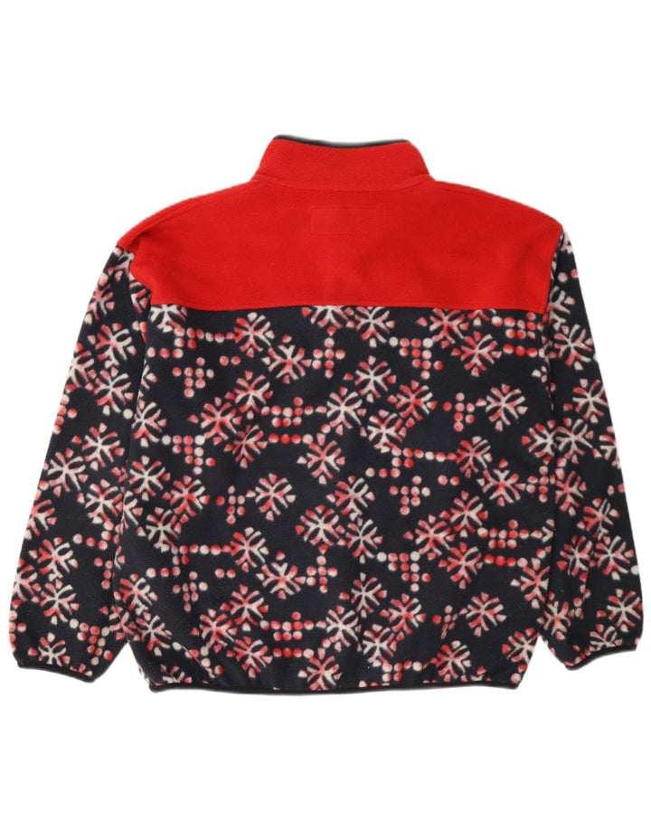 Suéter masculino de lã com gola redonda Invicta médio floral multicolorido