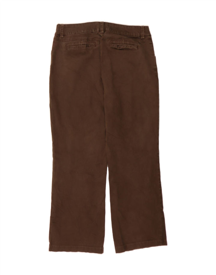 LEE Womens Curvy Fit Straight Casual Trousers W32 L30 Brown Vintage Lee and Second-Hand Lee from Messina Hembry 