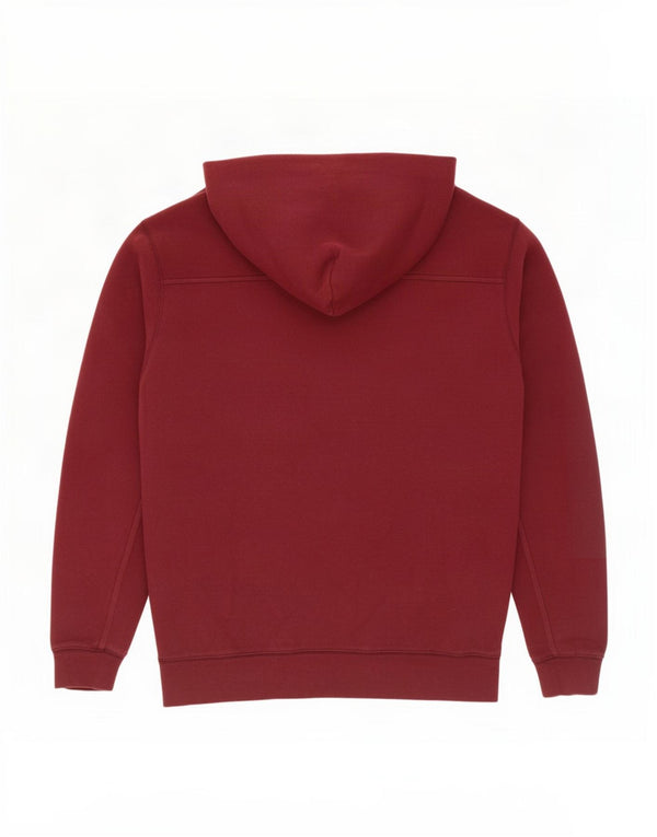 Jack Wills Mens Graphic Hoodie Jumper XS Burgundy Cotton