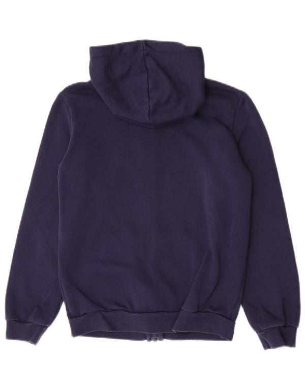 Suéter Puma Boys Graphic Zip com capuz 11-12 anos azul marinho algodão