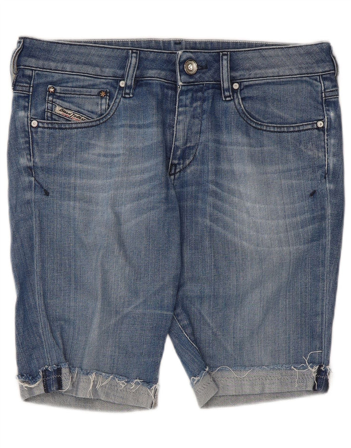 Shorts jeans masculino DIESEL Ronhary W30 azul médio