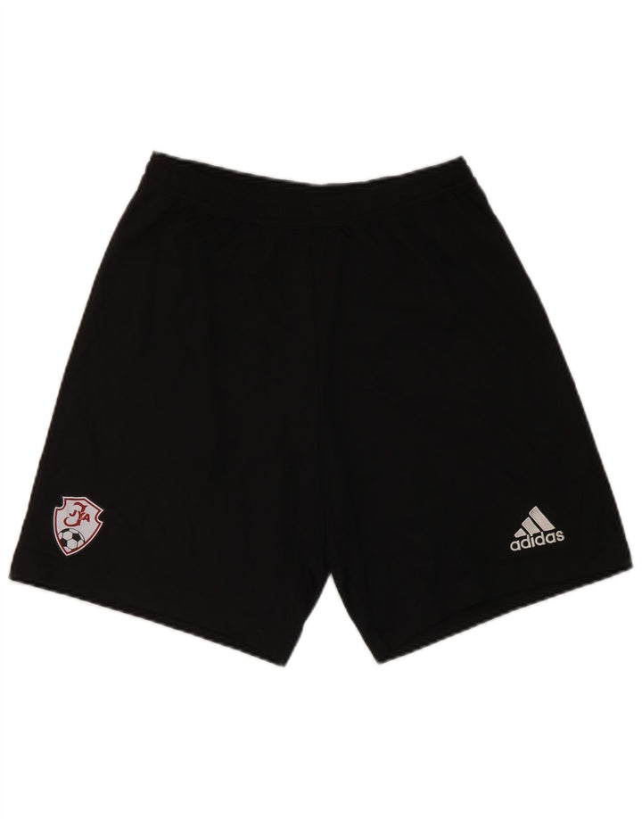 Adidas Mens Aeroready Graphic Sport Shorts Pequeno Poliéster Preto