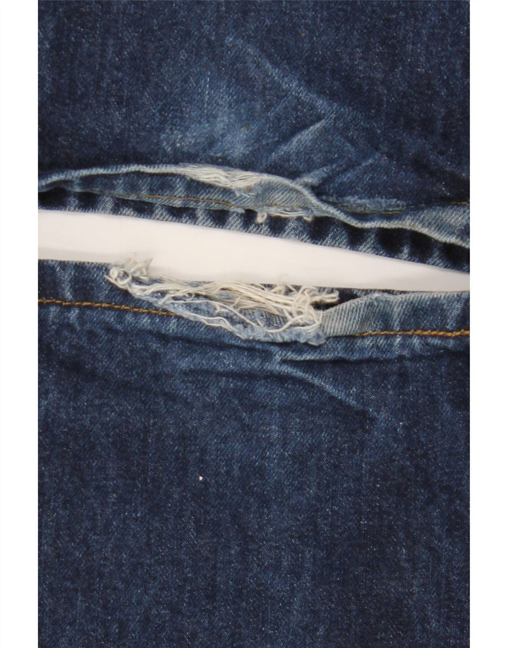 Calça jeans masculina Levi's 751 Straight W34 L34 azul marinho algodão