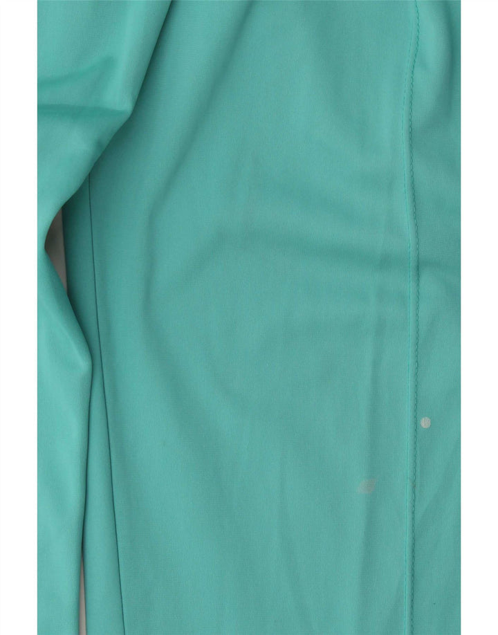Calça de treino masculina vintage grande turquesa