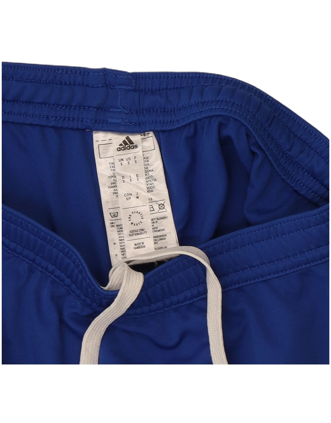 Adidas Mens Aeroready Sport Shorts Pequeno Azul Poliéster